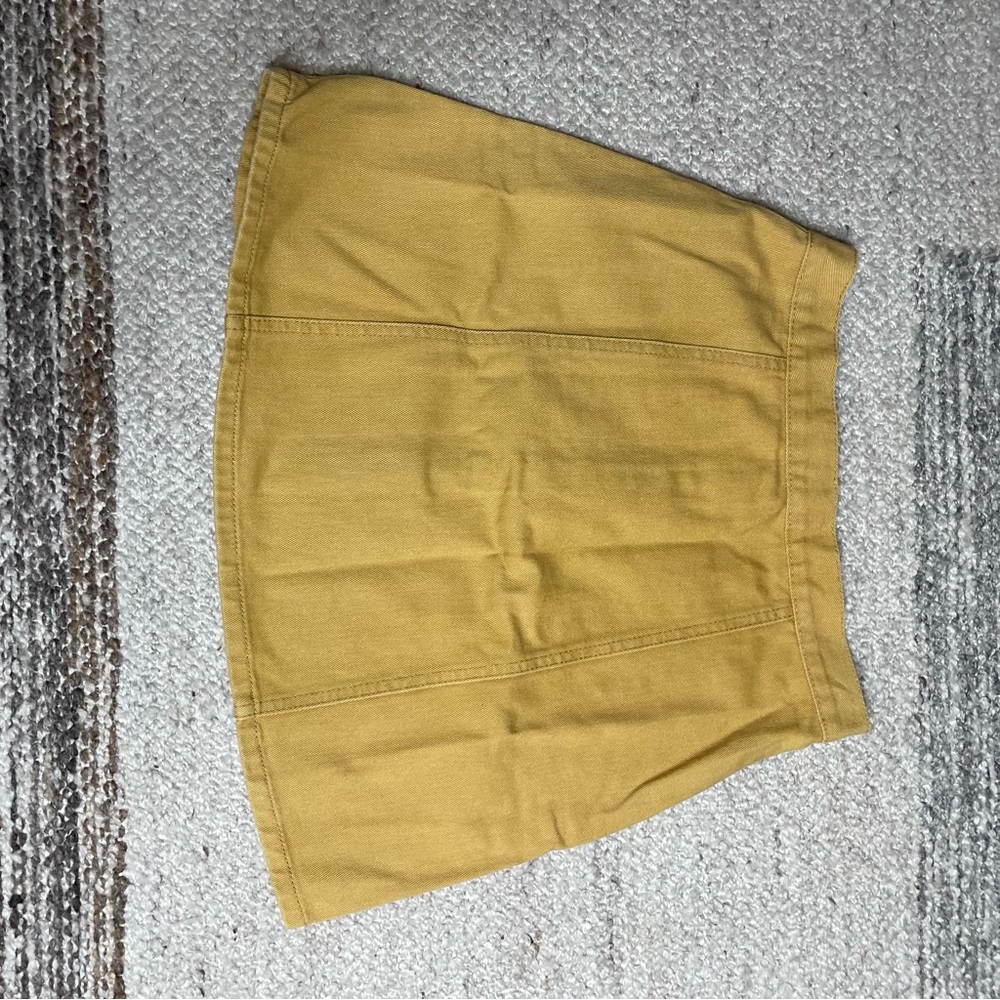BDG A line mustard denim skirt size S - Picture 4 of 4